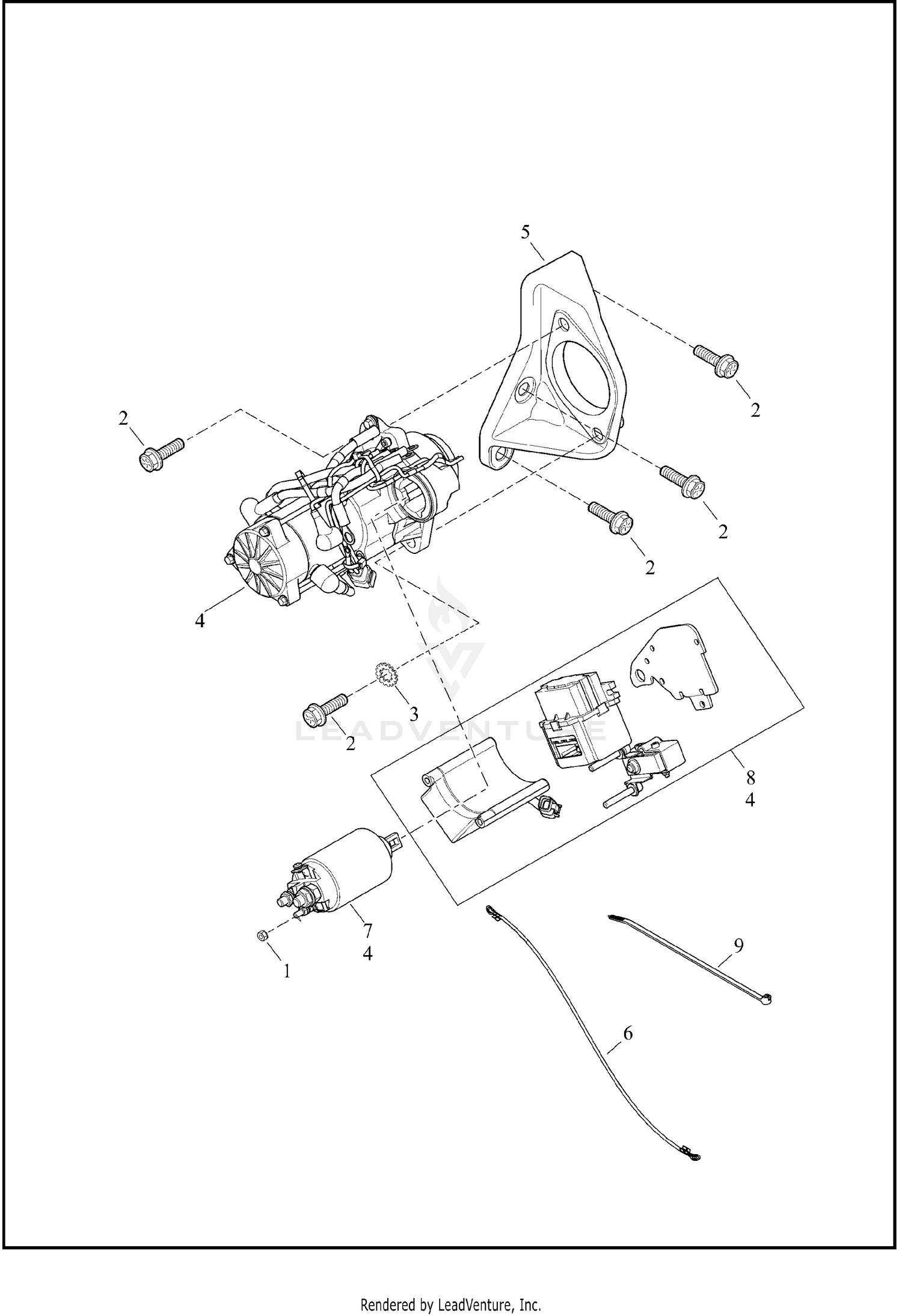 Harley best sale reverse motor