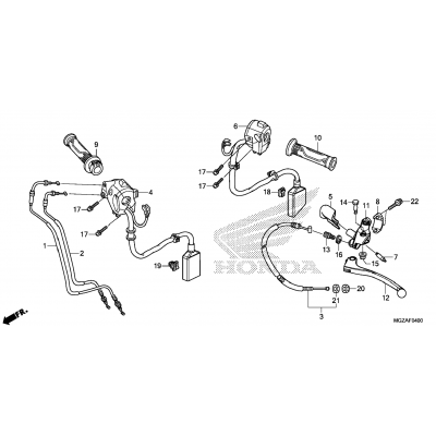 HANDLE LEVER / SWITCH / CABLE