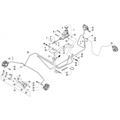 HYDRAULIC BRAKE ASSEMBLY