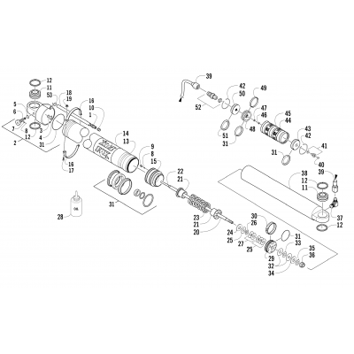 FRONT SUSPENSION SHOCK ABSORBER