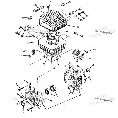 Crankcase & Cylinder Trail Boss Update