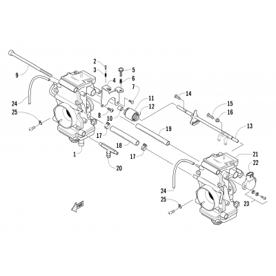 CARBURETOR - EXTERNAL PARTS