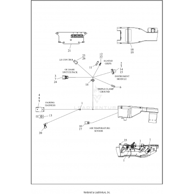 WIRING HARNESS, MAIN, NON-ABS - FLTRX