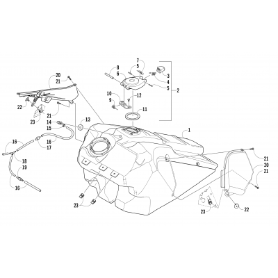 GAS TANK ASSEMBLY