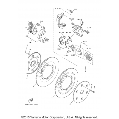 Front Brake Caliper