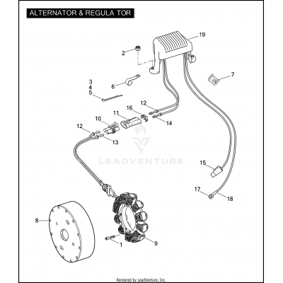 ALTERNATOR & REGULATOR