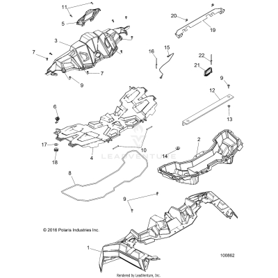 BODY, HOOD AND FRONT BODY WORK - A17DAH57A5 (100862)