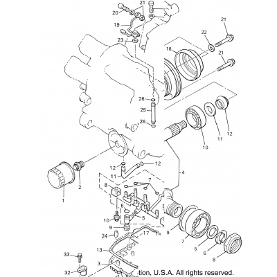 Middle Drive Gear