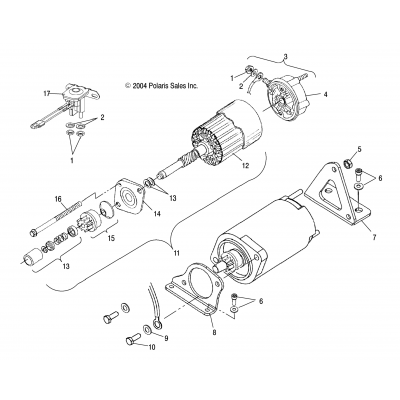 Starting Motor S05nk7cs/As05nl7cs/As05nk8cs/As05nl8cs/As05nm8cs/A (4992789278E01)