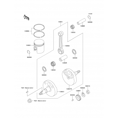 Crankshaft/Piston(s)