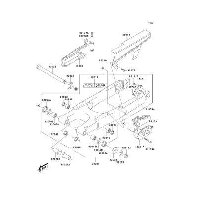 Swingarm(KLX400-A1)