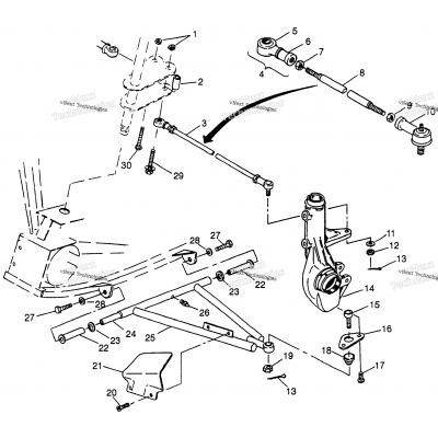 Aarm/Strut Mounting Xplorer 400L