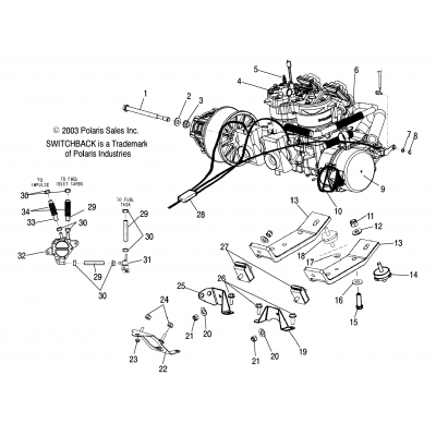 Engine Mounting /A/B/C/D (4988378837C07)