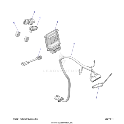 ELECTRICAL, CONTROL MODULES - A25SVE95PG (C0211544)