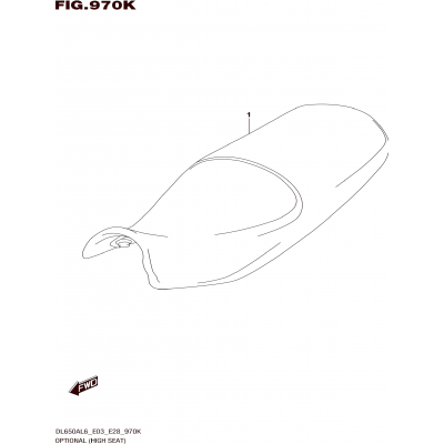 OPTIONAL (HIGH SEAT) (DL650AL6 E33)