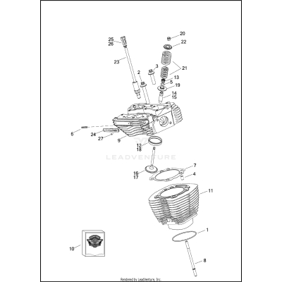 CYLINDERS, HEADS & VALVES - TWIN CAM 110™