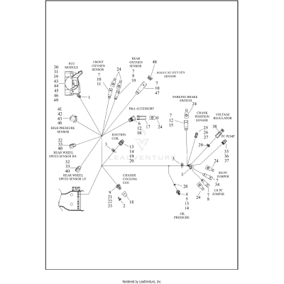 WIRING HARNESS, MAIN - FLHTCUTG (7 OF 9)
