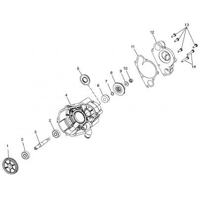 Water Pump 700 Rmk & European 700 Rmk E980966