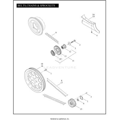 BELTS, CHAINS & SPROCKETS