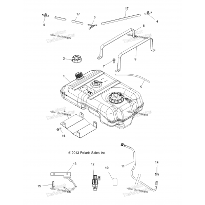 Body, Fuel Tank, Reserve