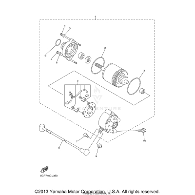 STARTING MOTOR