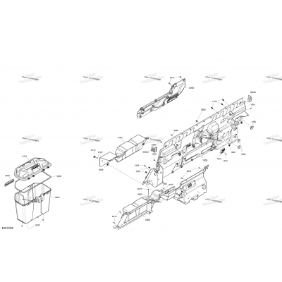 Cab Interior - Back Wall