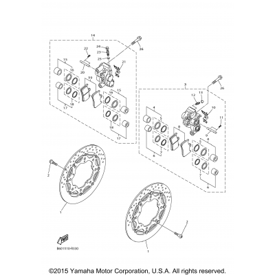 Front Brake Caliper