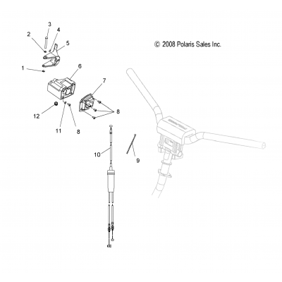 Engine, Throttle Control Asm