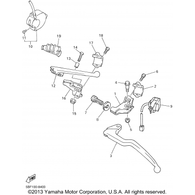 Handle Switch Lever