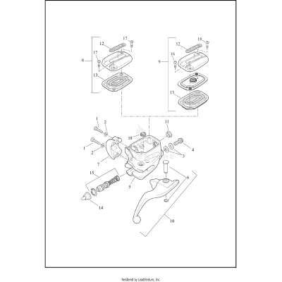 BRAKE CONTROL, FRONT