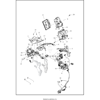WIRING HARNESS, MAIN RH975S
