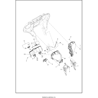 FAIRING, INNER - (2 OF 2)