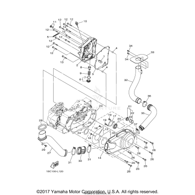 CRANKCASE COVER 1