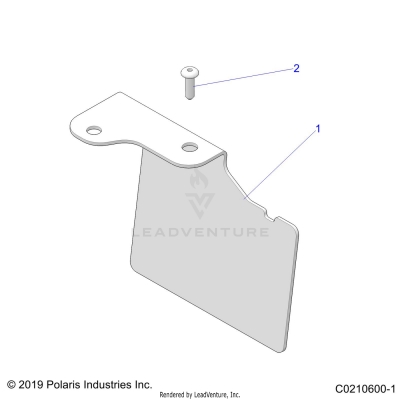 CHASSIS, VIN, PLATE - A25SYE95PL (C0210600-1)