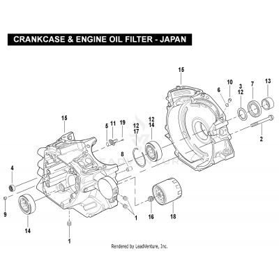 CRANKCASE & ENGINE OIL FILTER - JAPAN