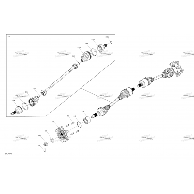 Drive - Rear Section - Common Parts