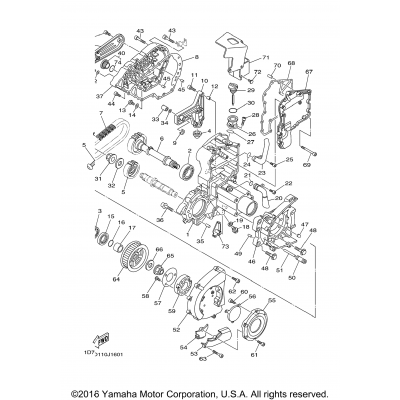 Middle Drive Gear