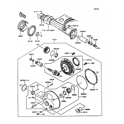 Drive Shaft/Final Gear