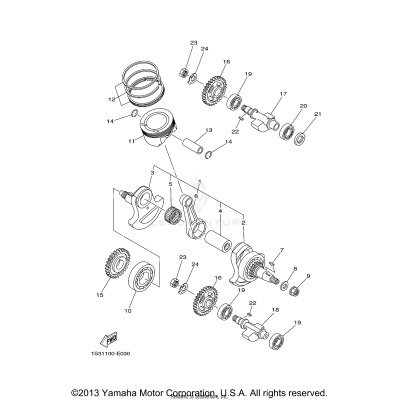 CRANKSHAFT PISTON
