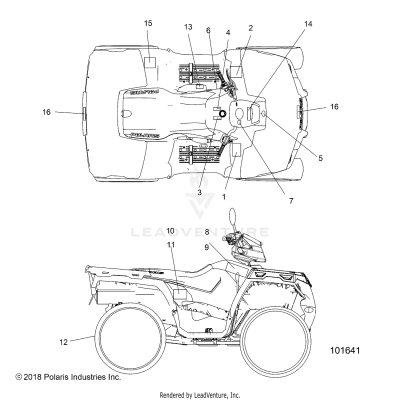BODY, DECALS - A19SEA57F1/SEE57F1/SEE57F2 [101641]