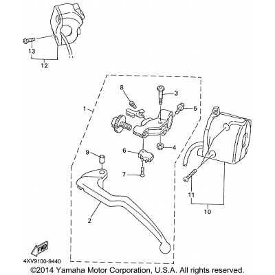 Handle Switch Lever