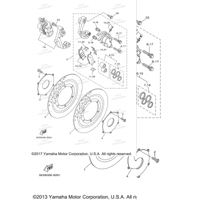 Front Brake Caliper