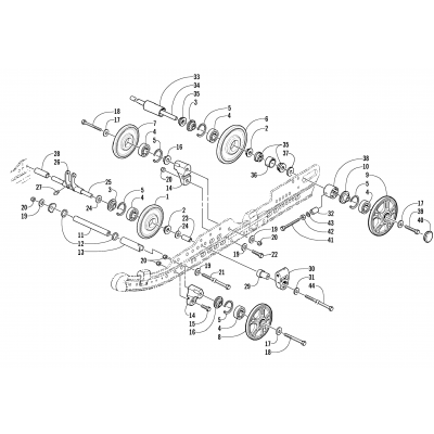 IDLER WHEEL ASSEMBLY