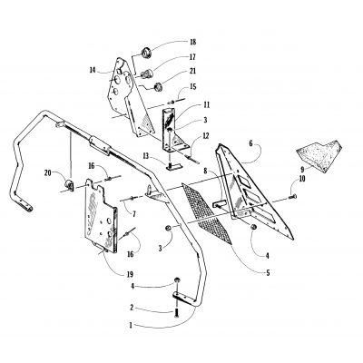 STEERING SUPPORT ASSEMBLY