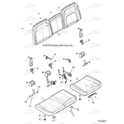 Body, Seat R17rted1f1