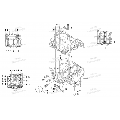 CRANKCASE ASSEMBLY