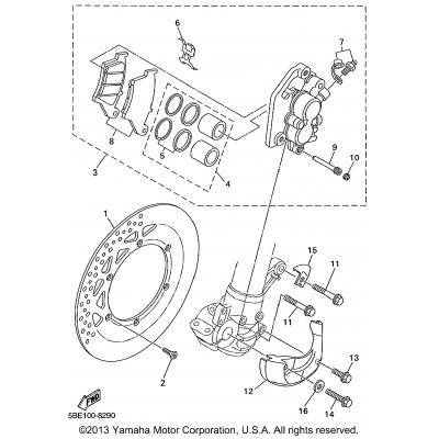 Front Brake Caliper