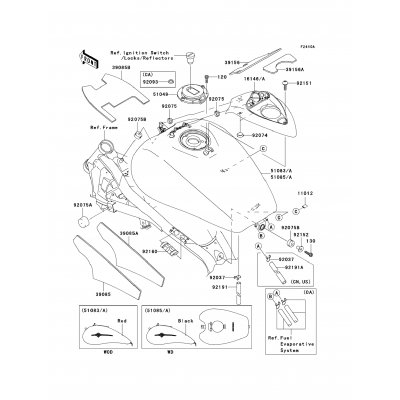 Fuel Tank(2/5)(B8F/B8FA)