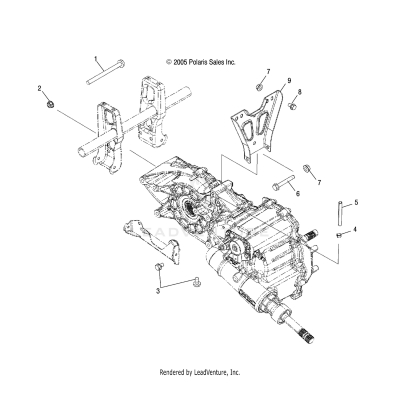 TRANSMISSION MOUNTING - A06MH50AQ/AX/AY/AZ/AL/AT (4999200139920013C12)