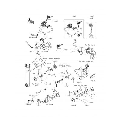 Ignition Switch/Locks/Reflectors